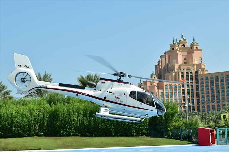 Fun Ride helicopter tour over Dubai